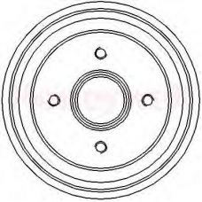 329107B BENDIX Тормозной барабан