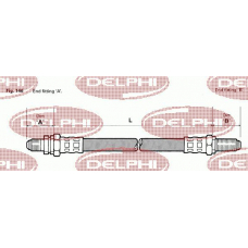 LH0247 DELPHI Тормозной шланг