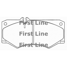 FBP1125 FIRST LINE Комплект тормозных колодок, дисковый тормоз
