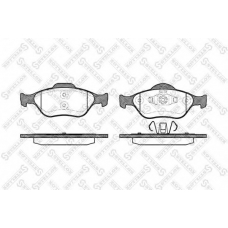 777 000-SX STELLOX Комплект тормозных колодок, дисковый тормоз