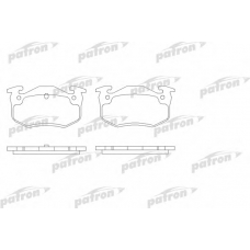 PBP558 PATRON Комплект тормозных колодок, дисковый тормоз