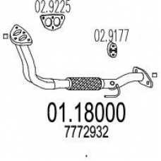 01.18000 MTS Труба выхлопного газа