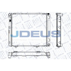 RA0170300 JDEUS Радиатор, охлаждение двигателя