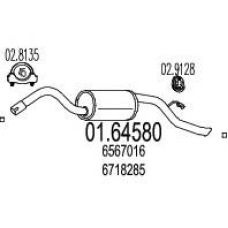 01.64580 MTS Глушитель выхлопных газов конечный