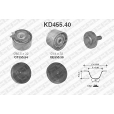 KD455.40 SNR Комплект ремня грм