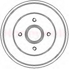 329113B BENDIX Тормозной барабан