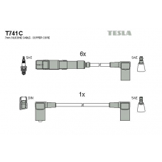 T741C TESLA Комплект проводов зажигания