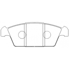 PN-9183 JNBK Колодки тормозные