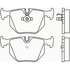 T1563 PAGID Комплект тормозных колодок, дисковый тормоз