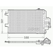 DCN20021 DENSO Конденсатор, кондиционер