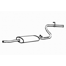 04494 WALKER Глушитель выхлопных газов конечный