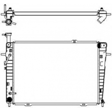 3221-1012 SAKURA  Automotive Радиатор, охлаждение двигателя