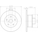 MDC326 MINTEX Тормозной диск