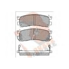 RB1418 R BRAKE Комплект тормозных колодок, дисковый тормоз