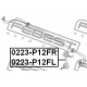 0223-P12FR<br />FEBEST<br />Тяга / стойка, стабилизатор
