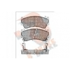 RB1394 R BRAKE Комплект тормозных колодок, дисковый тормоз