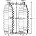 FSG3361 FIRST LINE Пыльник, рулевое управление