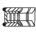631 60 N0 MAHLE Комплект поршневых колец