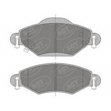 SP 499 SCT Комплект тормозных колодок, дисковый тормоз