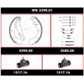 SPK 3398.01 ROADHOUSE Комплект тормозов, барабанный тормозной механизм