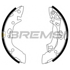GF0739 BREMSI Комплект тормозных колодок