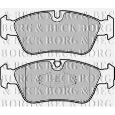 BBP1959 BORG & BECK Комплект тормозных колодок, дисковый тормоз