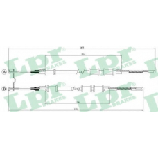 C0559B LPR Трос, стояночная тормозная система