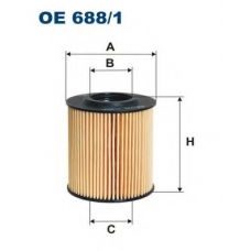 OE688/1 FILTRON Масляный фильтр