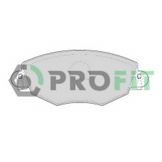 5000-1425 C PROFIT Комплект тормозных колодок, дисковый тормоз
