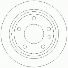 D2069 ROULUNDS Тормозной диск