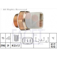 7.5626 FACET Термовыключатель, вентилятор радиатора