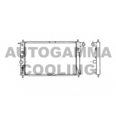 102050 AUTOGAMMA Радиатор, охлаждение двигателя