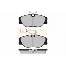 PA524 BRAKE ENGINEERING Комплект тормозных колодок, дисковый тормоз