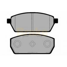 PA1544 BRAKE ENGINEERING Комплект тормозных колодок, дисковый тормоз