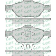 05P949 LPR Комплект тормозных колодок, дисковый тормоз