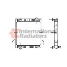 28002036 VAN WEZEL Радиатор, охлаждение двигателя