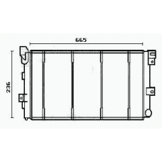 RM0529 EQUAL QUALITY Радиатор, охлаждение двигателя