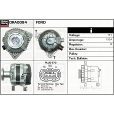 DRA0084 DELCO REMY Генератор