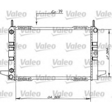 730147 VALEO Радиатор, охлаждение двигателя