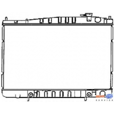 8MK 376 726-521 HELLA Радиатор, охлаждение двигателя