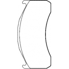 C2046 PAGID Комплект тормозных колодок, дисковый тормоз