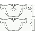 P 06 020 BREMBO Комплект тормозных колодок, дисковый тормоз
