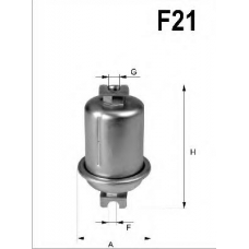 WF8091 QUINTON HAZELL Фильтр топливный