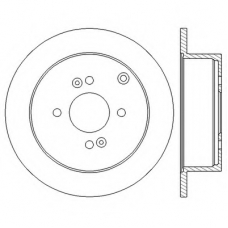 562551BC BENDIX Тормозной диск