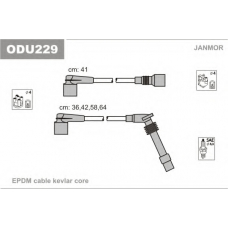 ODU229 JANMOR Комплект проводов зажигания