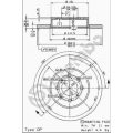 08.6918.14 BREMBO Тормозной диск