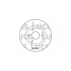 DF1025 TRW Тормозной диск