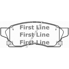 FBP1626 FIRST LINE Комплект тормозных колодок, дисковый тормоз