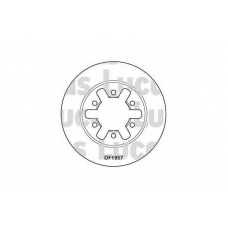 DF1957 TRW Тормозной диск