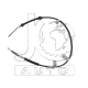 C74028<br />Japan Cars<br />Трос ручного тормоза